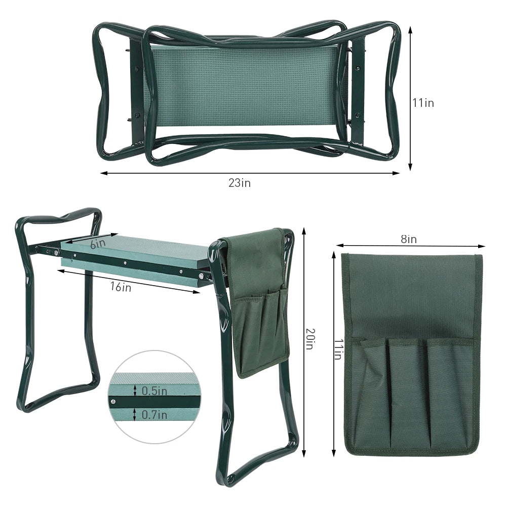 Garden Kneeler Folding Chair