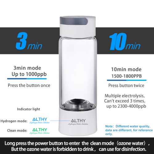 Hydrogen Water Generator Bottle