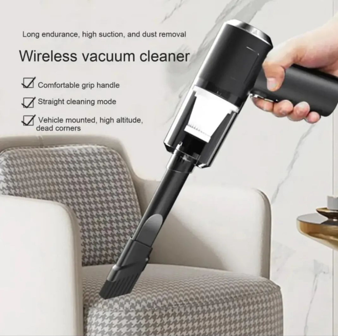 Handheld Portable Car Vacuum Cleaner