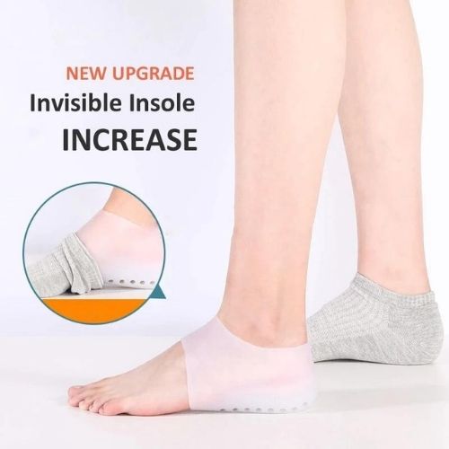 Height Increase Silicone Socks