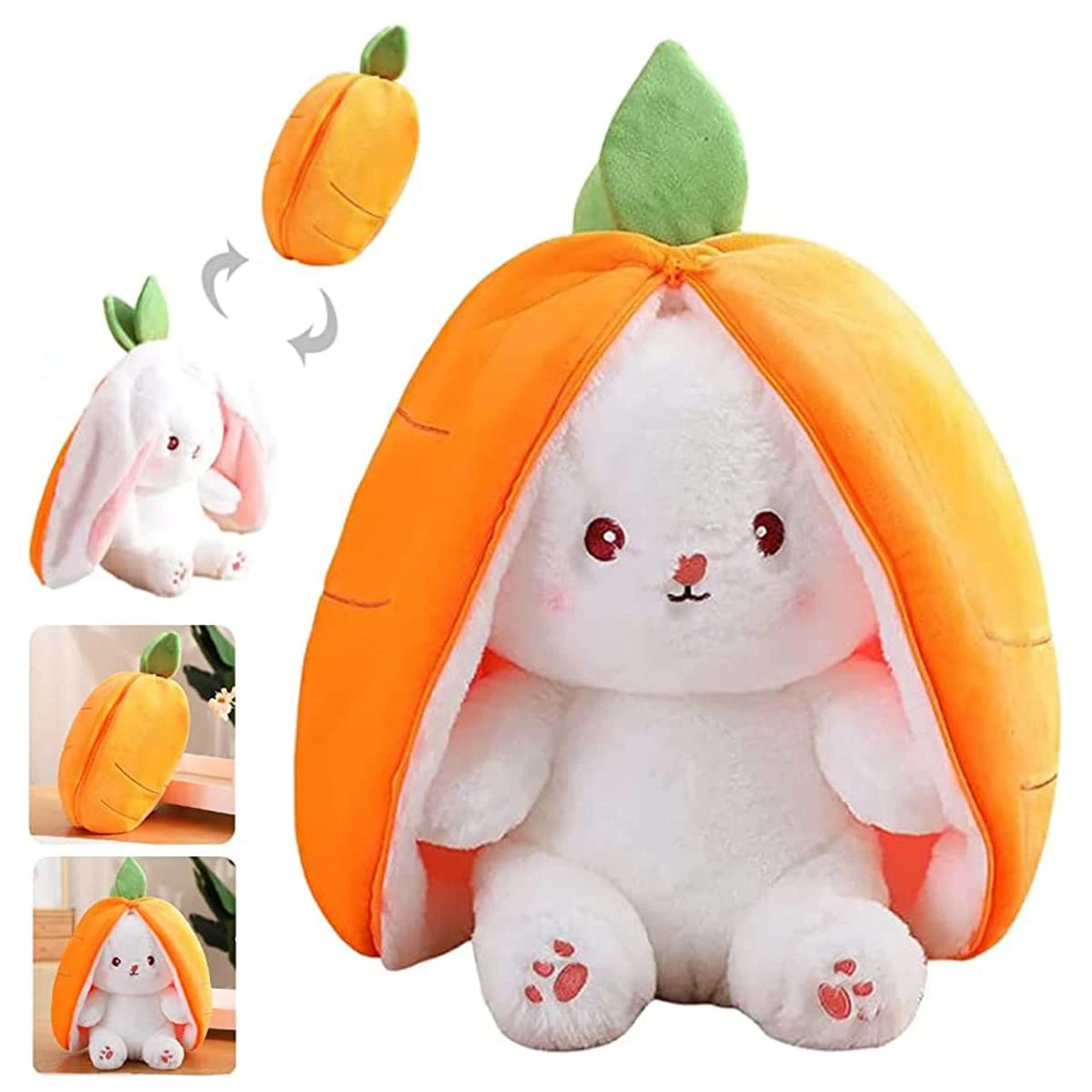 Reversible Plush Bunny