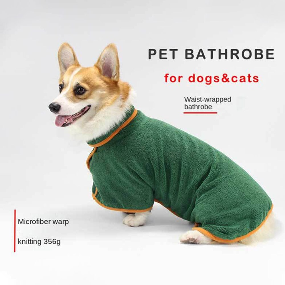 Dog Bathrobe Towel