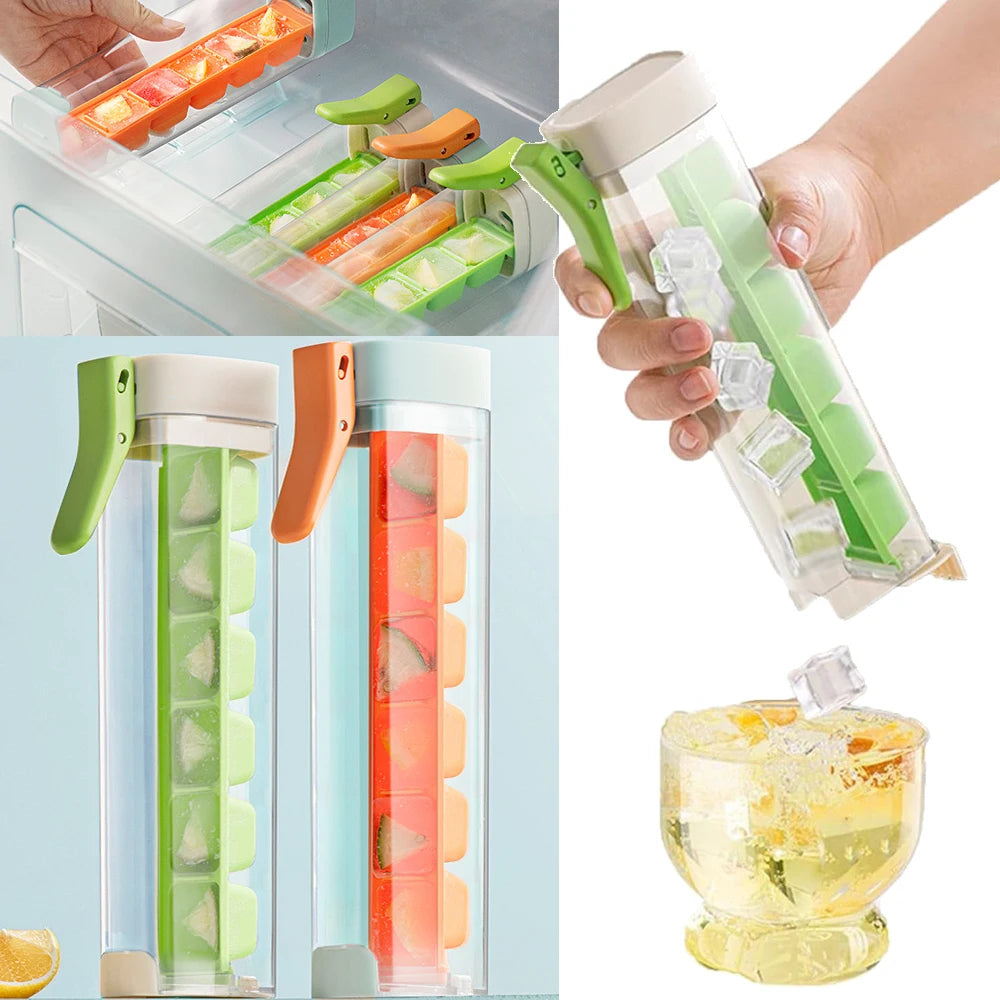 Ice Cube Maker Handle Tray